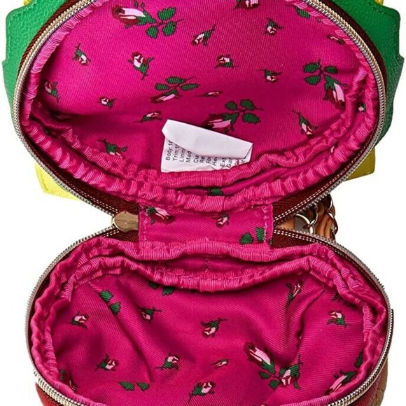 NWT Betsey Johnson NICE BUNS HAMBERGER WRISTLET - Picture 6 of 11